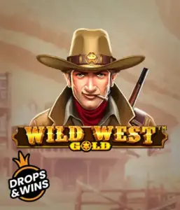  Изображение слота "Wild West Gold" от Pragmatic Play, показывающее персонажа в шляпе шерифа с винтовкой. За его спиной находится улица небольшого городка на Диком Западе. Отлично подойдёт для любителей жанра вестерн и вестерн-тематик. Этот слот обещает незабываемые приключения и возможность получения призов.